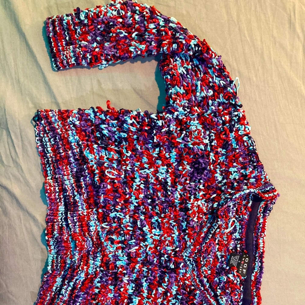 Multicolored Knit Sweater